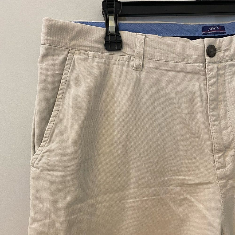 Johnnie-O Chino Flat Front Shorts Men Size 38 - Picture 2 of 8